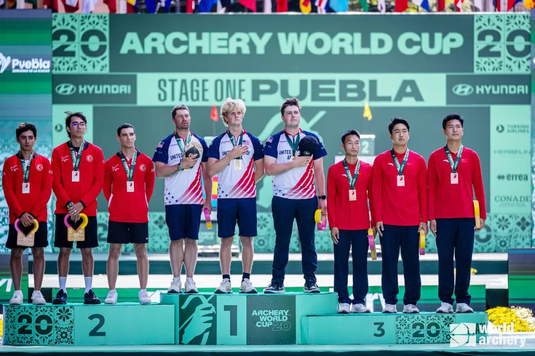 淮安王岩斩获射箭世界杯铜牌！